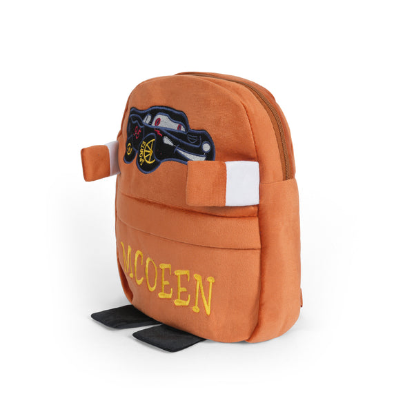 Square Race Car Design Preschool Bag