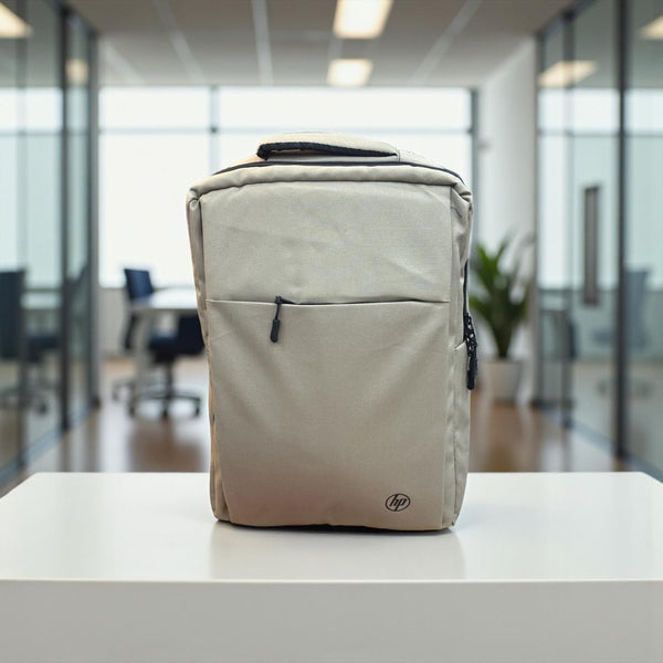 HP Professional Beige Laptop Backpack
